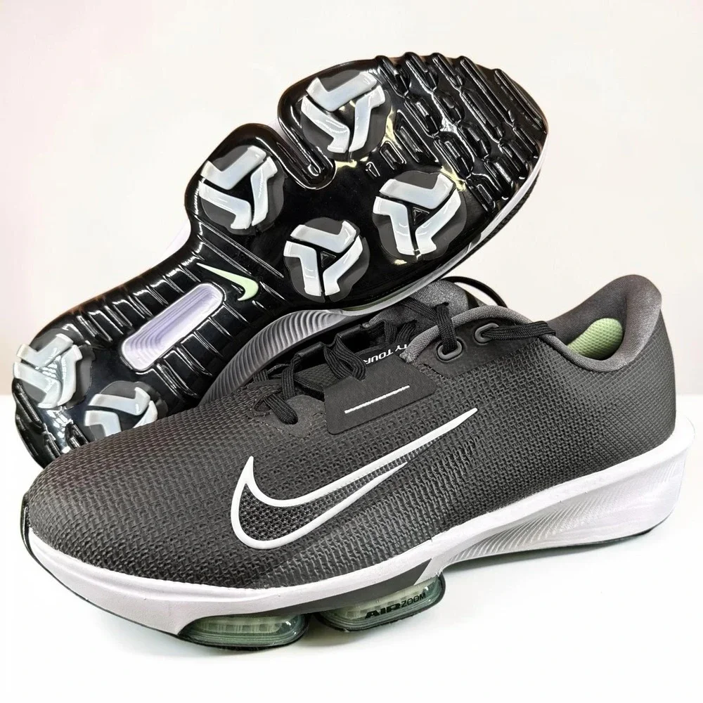 Nike Air Zoom Infinity Tour 2 Golf Shoes Men's 10 Wide Black FD0218-002 New
